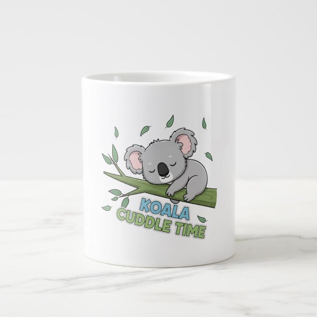 Grande Tasse Koala Cuddle Time (Devant)
