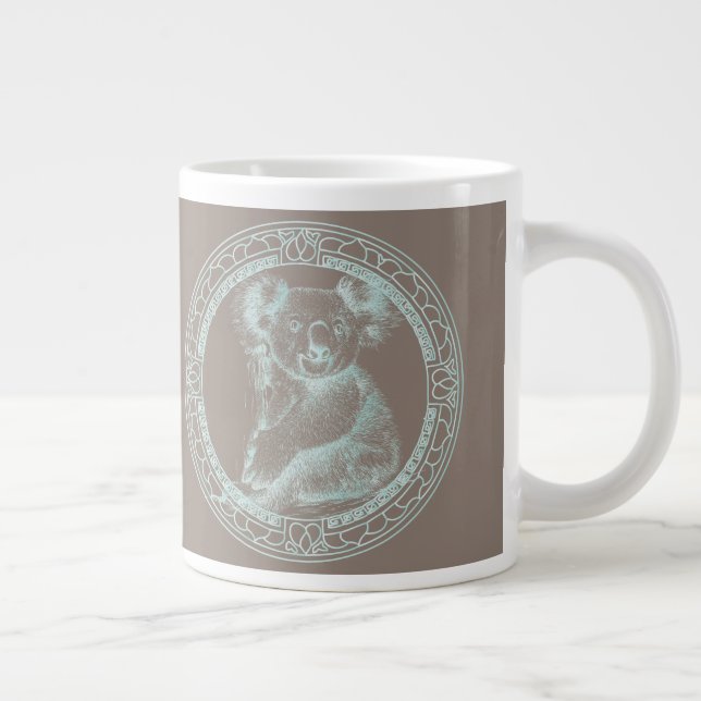Grande Tasse KOALA - Mug, Coupe (Droite)