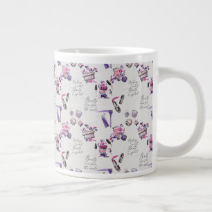 Grande Tasse La Beauté Vient De L'Motif Intérieur