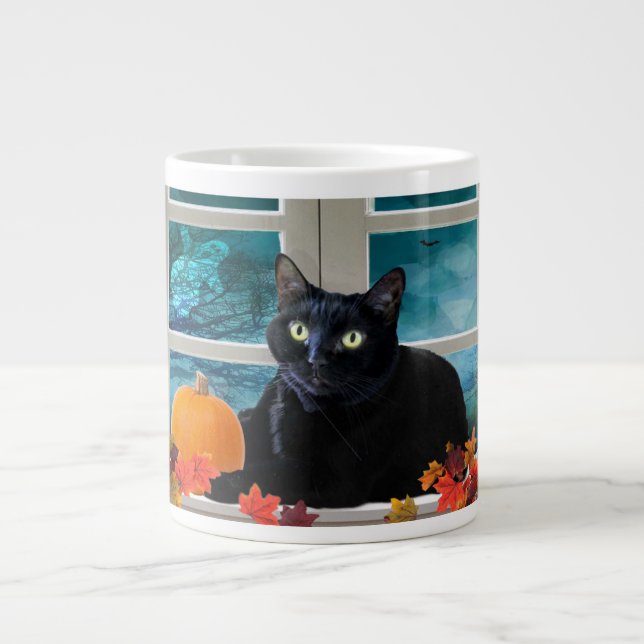 Grande Tasse La belle nuit de Halloween Kitty (Devant)