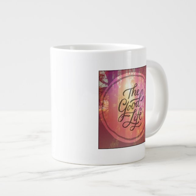 Grande Tasse La bonne vie (Devant droit)