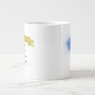 Grande Tasse La boue de spécialité adorable du type de personna