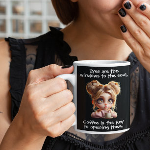 Grande Tasse La clé est le café