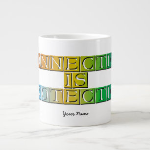 Grande Tasse La connexion est protection - CNiPN01