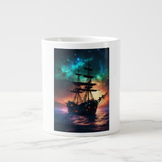 Grande Tasse "La Coupe du bateau pirate Voyage du marin"