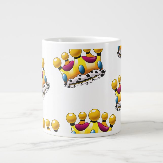 Grande Tasse La Couronne du Roi (Devant)