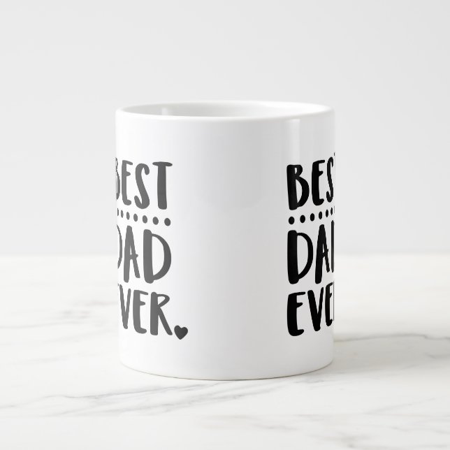 Grande Tasse La Fête des pères Cool unique du meilleur père (Devant)
