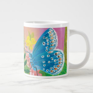 Grande Tasse La fourmi, l'escargot et le papillon bleu de Chapm