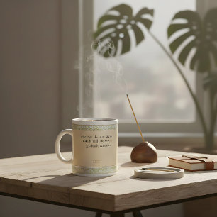 Grande Tasse La gratitude demeure : Gratitude au-delà de l'horl