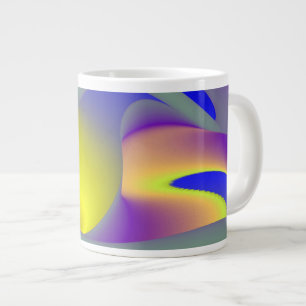 Grande Tasse La magie de l'été, 3D Art Abstrait