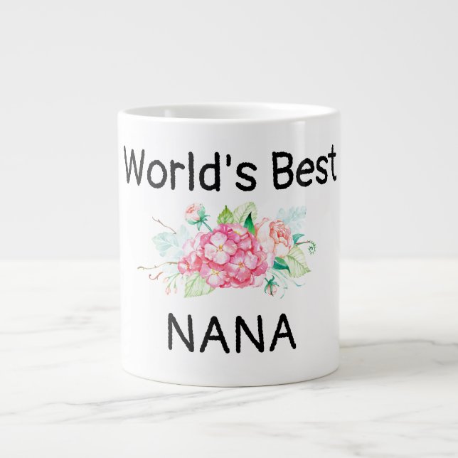 Grande Tasse La meilleure Nana du monde (Devant)