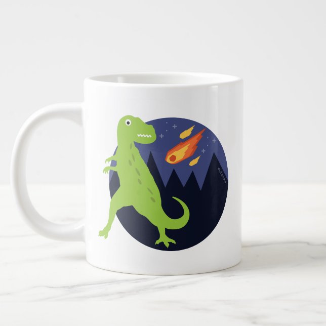 Grande Tasse La Météorite Qui S'Est Coincée (Gauche)