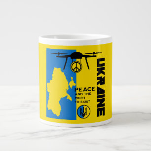 Grande Tasse La Paix Pour L'Ukraine