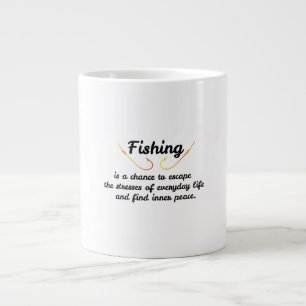 Grande Tasse La pêche est l'occasion d'échapper aux contraintes