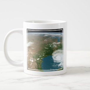 Grande Tasse La Planète Panoramique Terre Et Les Etats-Unis.
