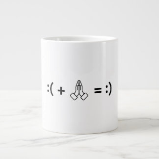 Grande Tasse La prière peut changer mon humeur - foi chrétienne