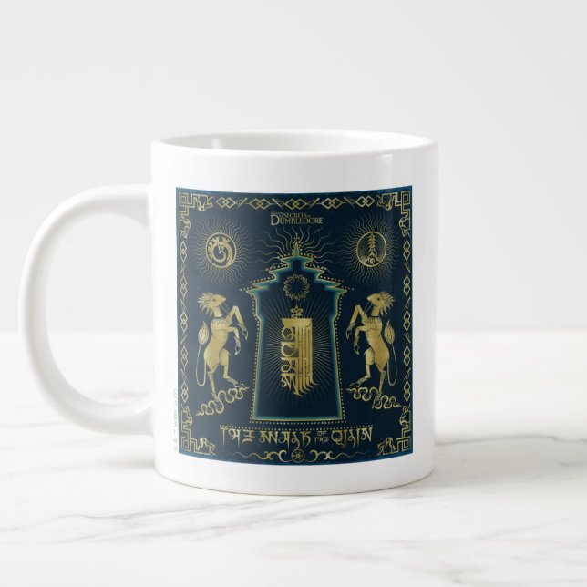 Grande Tasse La promenade de la Tapisserie de la tour dorée Qil (Gauche)
