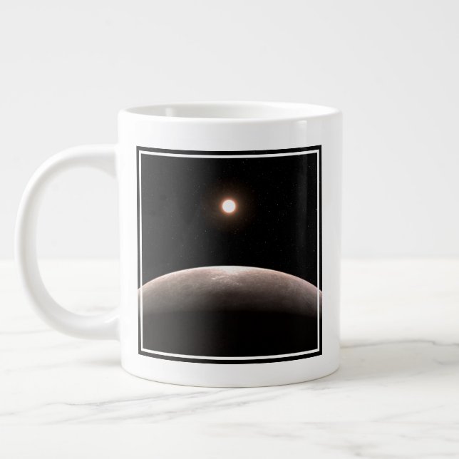 Grande Tasse La Rocky Exoplanet Lhs 475 B Et Son Étoile Hôte. (Gauche)