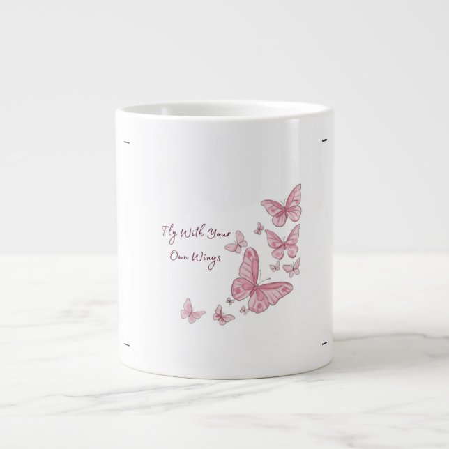 Grande Tasse La Saint-Valentin de la croissance ensemble indivi (Devant)