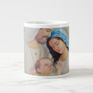 Grande Tasse La Sainte Famille : Portrait de l'Amour Divin
