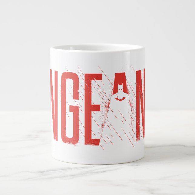 Grande Tasse La silhouette Batman Vengeance (Devant)