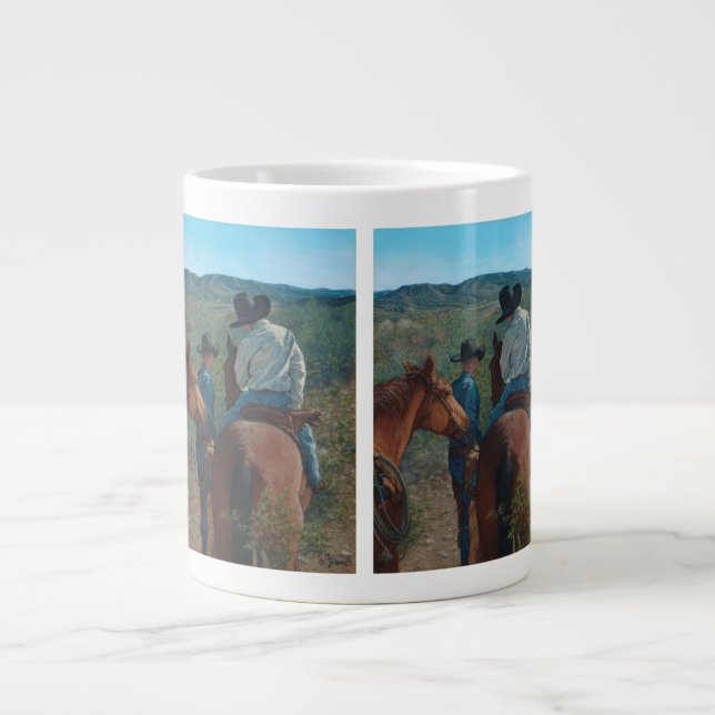 Grande Tasse La taille du Bosque (Devant)
