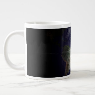 Grande Tasse La Terre À Son Équinoxe.