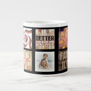 Grande Tasse "La vie est meilleure quand nous sommes ensemble" 