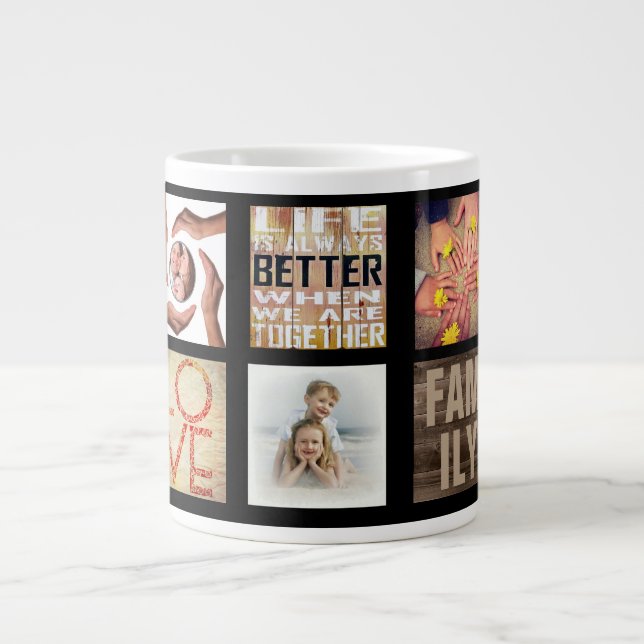 Grande Tasse "La vie est meilleure quand nous sommes ensemble"  (Devant)