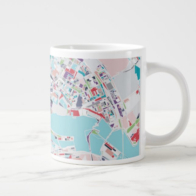 Grande Tasse La ville d'Amsterdam (Droite)