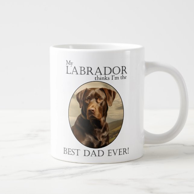 Grande Tasse Laboratoire de chocolat papa (Droite)