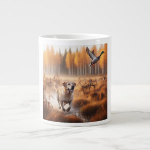 Grande Tasse Labrador/chien en automne chasse au canard
