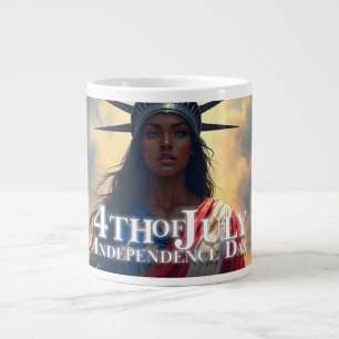 Grande Tasse Lady Liberty Réinventée – Un Nouveau Visage de la
