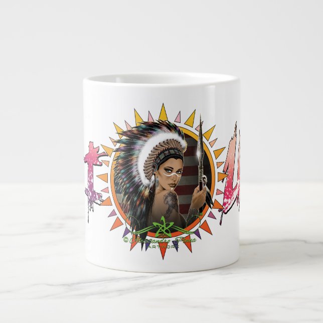 Grande Tasse Lady Sioux (Devant)
