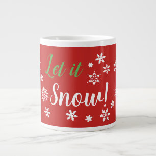 Grande Tasse Laisse-le neiger !