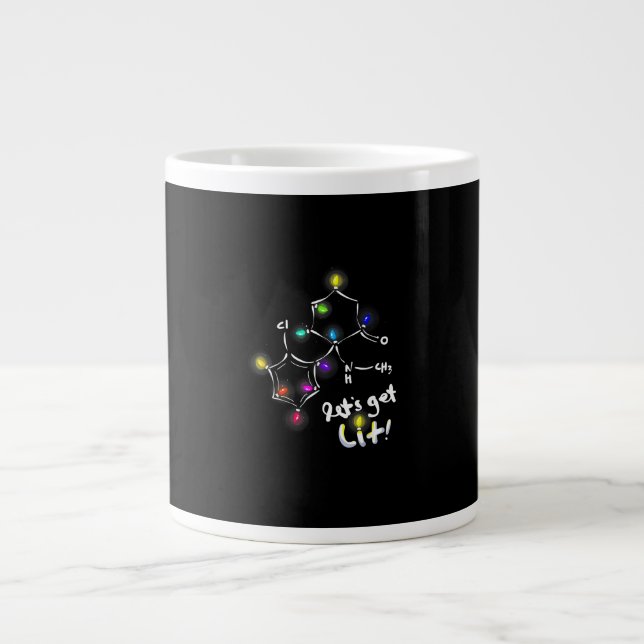 Grande Tasse Laissons la kétamine de Noël (Devant)