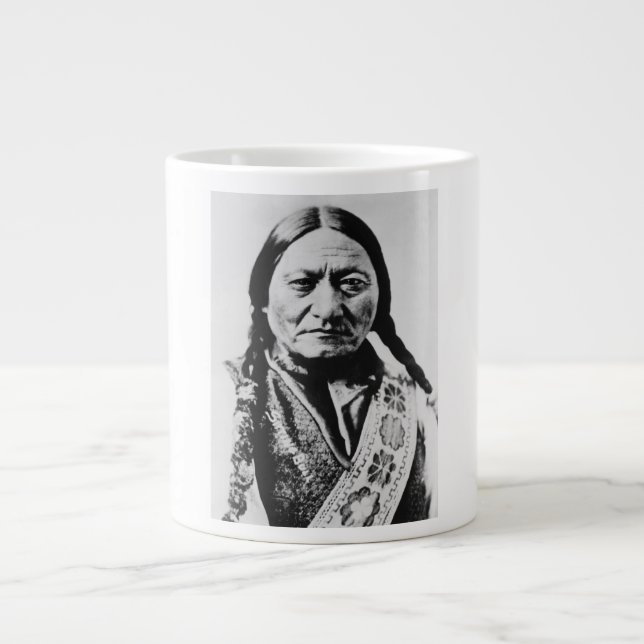 Grande Tasse Lakota Chef Abandon : assis Bull Fort Buford (Devant)