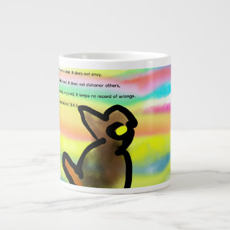 Grande Tasse L'amour de Jésus à jamais