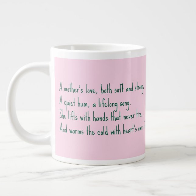 Grande Tasse L'amour d'une mère (Gauche)