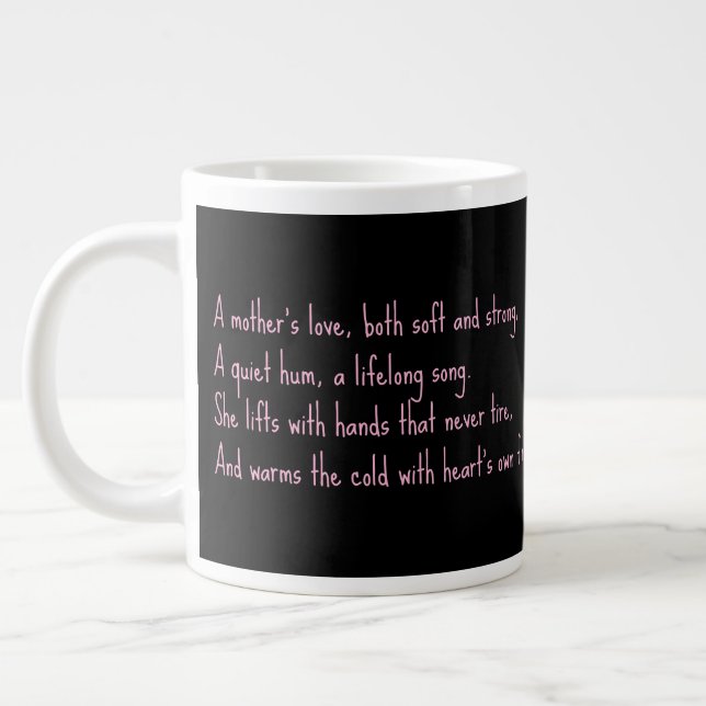 Grande Tasse L'amour d'une mère (Gauche)
