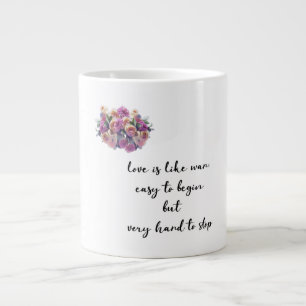 Grande Tasse l'amour est difficile d'arrêter la Boue de spécial