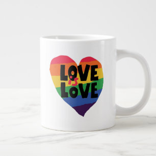 Grande Tasse L'amour est l'amour