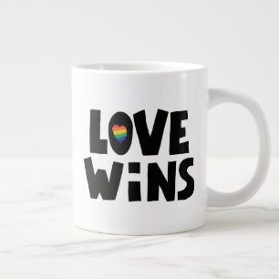 Grande Tasse L'amour gagne