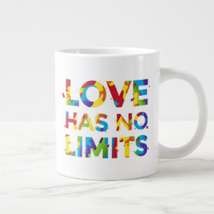 Grande Tasse L'amour n'a pas de limites