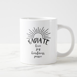 Grande Tasse L'amour radié -