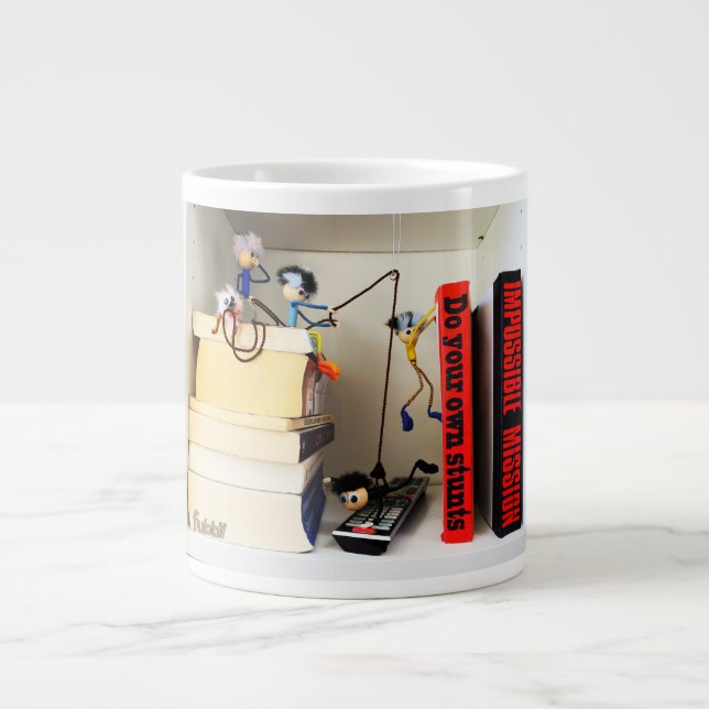 Grande Tasse Lancer la tête de Fubby à Tom Cruise. (Devant)