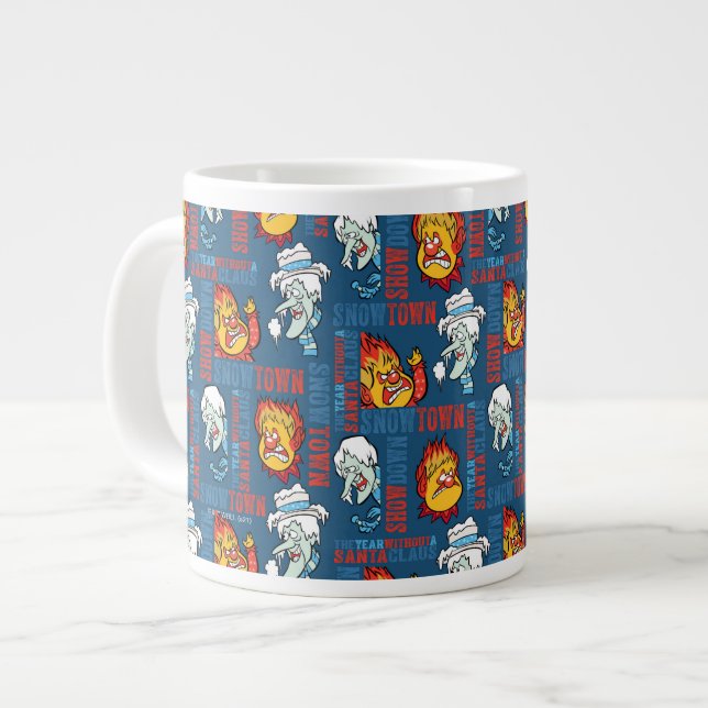 Grande Tasse L'ANNÉE SANS Snowtown Showdown SANTA CLAUS™ (Devant gauche)