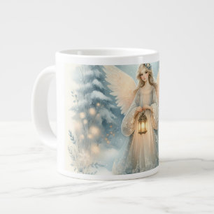 Grande Tasse Lanterne céleste d'ange d'hiver de grâce