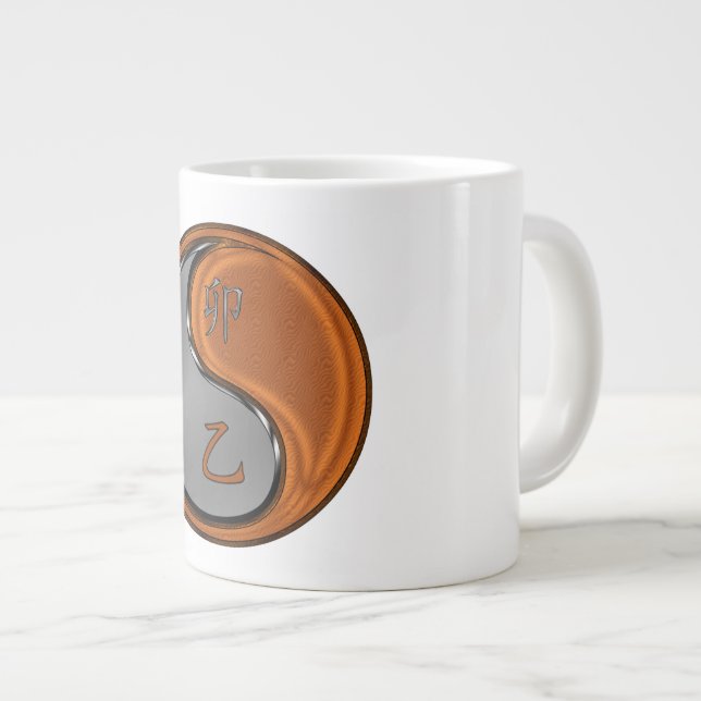 Grande Tasse Lapin de Bois (Devant droit)