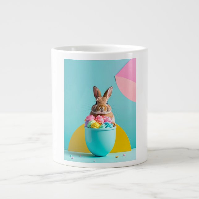 Grande Tasse lapin de Pâques (Devant)